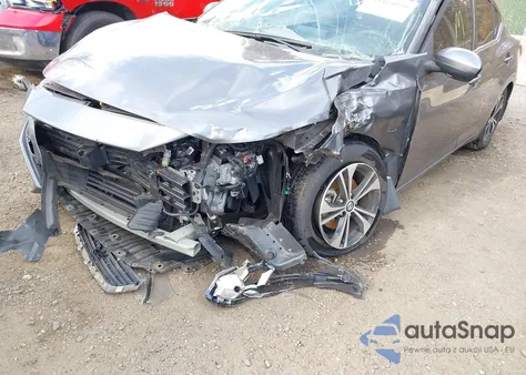 2021 Nissan Sentra Sv Xtronic Cvt z USA, uszkodzony, nr VIN 3N1AB8CV0MY214716